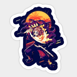 Kyojuro Rengoku Kimetsu no yaiba Sticker